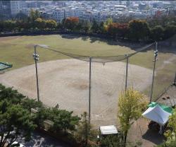 강원고 야구부 훈련 시설 사진